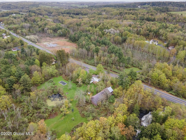 12098 Duanesburg Rd, Duanesburg, NY 12053 - aerial view of property's location with a heavily wooded area