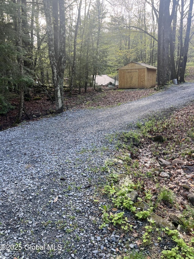 434 Old Stage Rd, Lake Luzerne, NY 12846 - view of street with a view of trees
