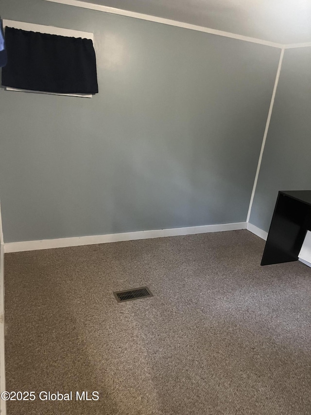 434 Old Stage Rd, Lake Luzerne, NY 12846 - spare room featuring carpet floors and baseboards