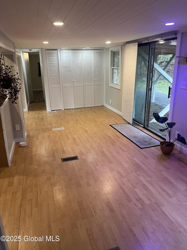 434 Old Stage Rd, Lake Luzerne, NY 12846 - unfurnished bedroom featuring light wood-style flooring and baseboards