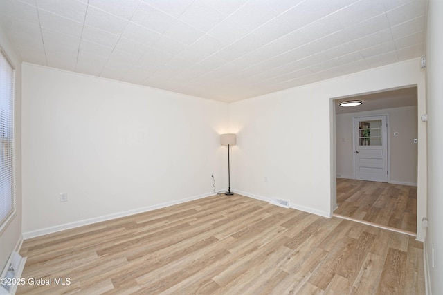 30 Andrewsville Ct, Watervliet, NY 12189 - unfurnished room with light wood finished floors and baseboards