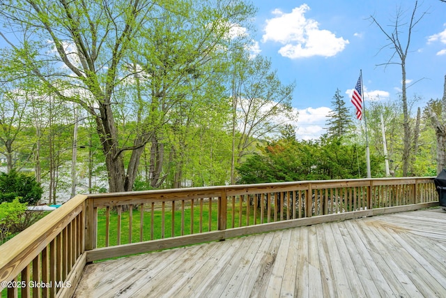 view of deck