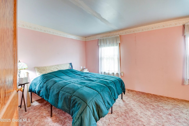 bedroom featuring carpet floors