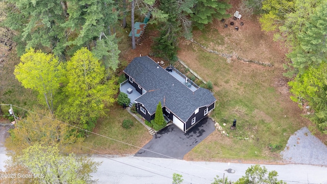view of subject property