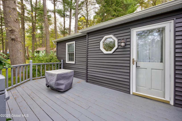 view of deck