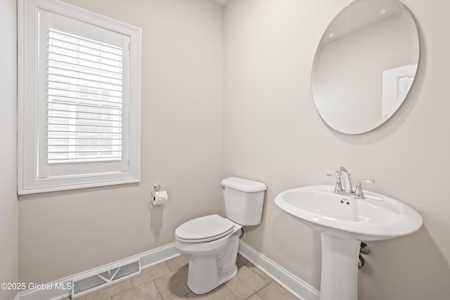 19 Pasture Pl, Ballston, NY 12019 - half bathroom featuring baseboards, toilet, and tile patterned floors