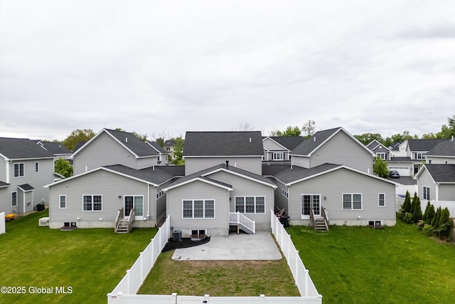 19 Pasture Pl, Ballston, NY 12019 - back of house featuring entry steps, a patio area, and a residential view