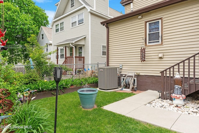 1841 Lenox Rd, Schenectady, NY 12308 - back of property featuring central AC