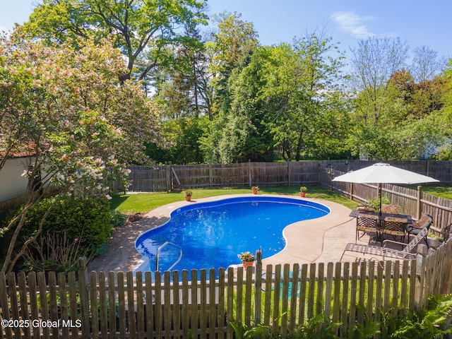 1435 Lowell Rd, Schenectady, NY 12308 - view of pool featuring a patio