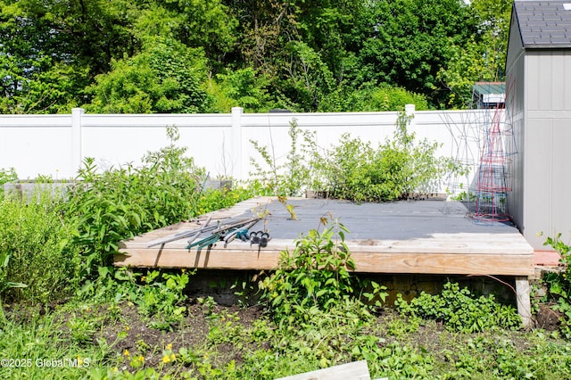 127 John St, Hudson Falls, NY 12839 - view of wooden terrace