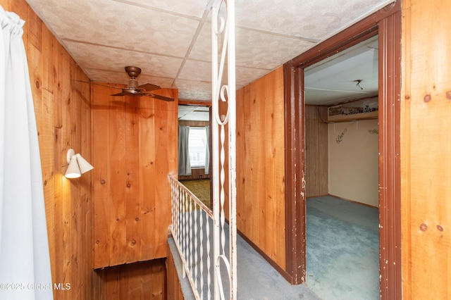 127 John St, Hudson Falls, NY 12839 - corridor featuring wood walls