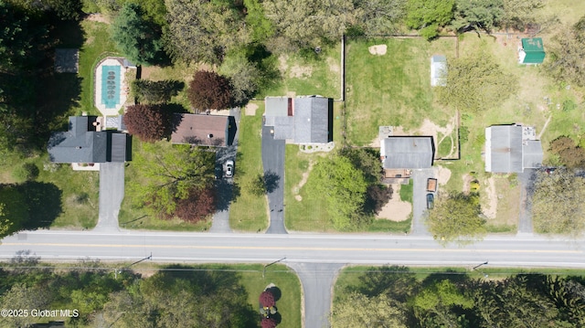 drone / aerial view