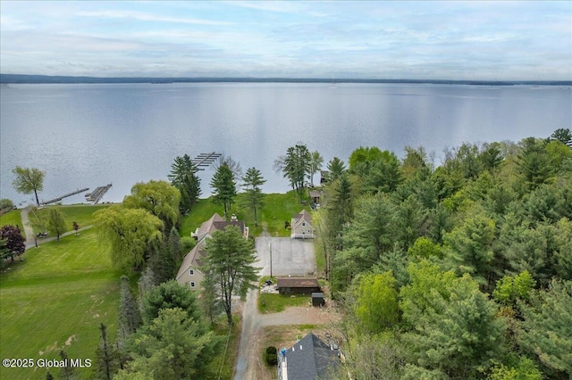 126 Lakeview Ln, Mayfield, NY 12117 - aerial view of a nearby body of water