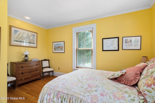 6510 State Route 10, Seward, NY 13459 - bedroom with crown molding, wood finished floors, and baseboards