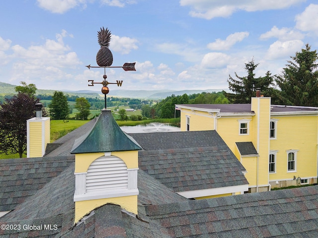 6510 State Route 10, Seward, NY 13459 - exterior view of a chimney and a shingled roof