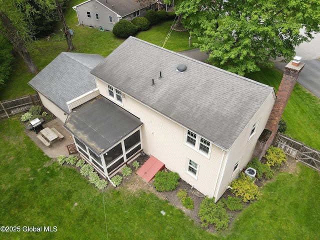 5 Moon Dr, Saratoga Springs, Inside, NY 12866 - aerial view of property and surrounding area