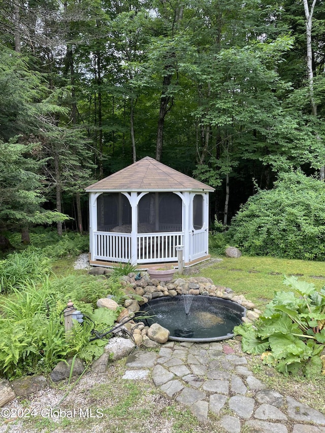 166 Finkle Rd, Bolton, NY 12814 - view of outbuilding featuring a view of trees