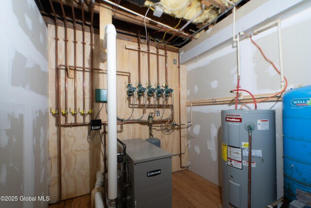 177 County Highway 155, Mayfield, NY 12025 - utilities featuring electric water heater and a heating unit