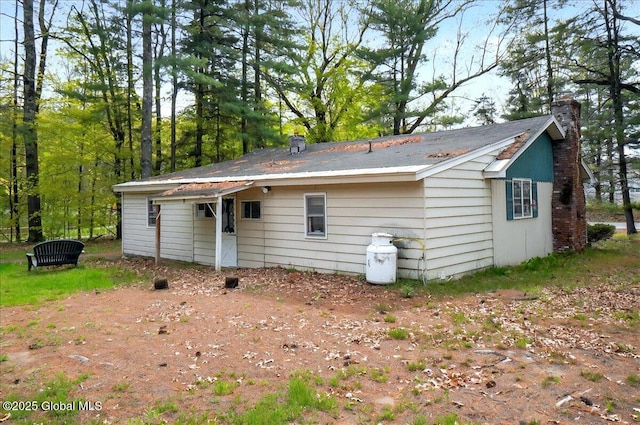 204 Greenfield Ave, Milton, NY 12020 - rear view of house featuring a chimney