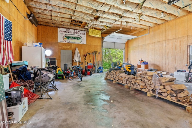 18 Main St, Berne, NY 12059 - garage featuring wooden walls