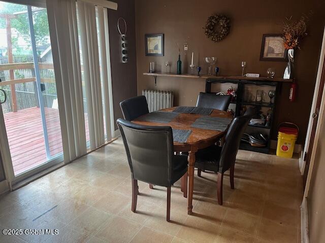 3 Tulip St, Rotterdam, NY 12306 - dining area with radiator heating unit