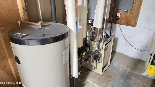 505 Elm Ave, Bethlehem, NY 12158 - utilities with electric water heater and electric panel