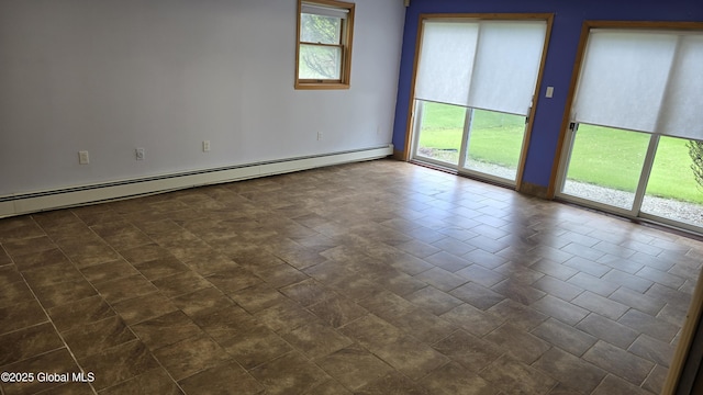 505 Elm Ave, Bethlehem, NY 12158 - spare room with a baseboard radiator