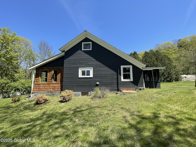 1054 Vly Smt, Cambridge, NY 12834 - back of property with a yard