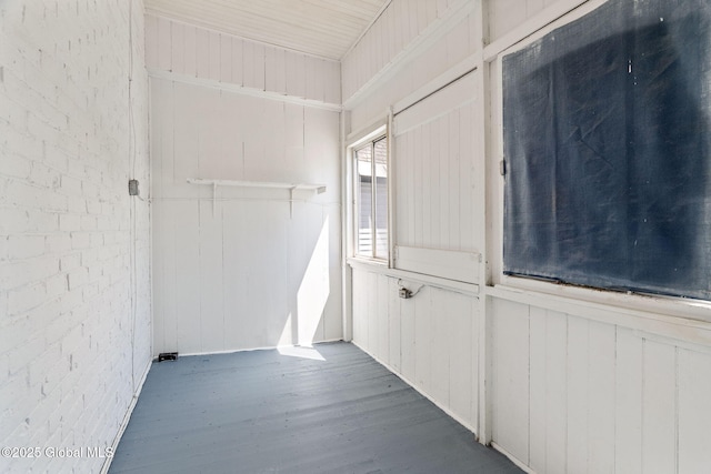 spacious closet featuring wood finished floors