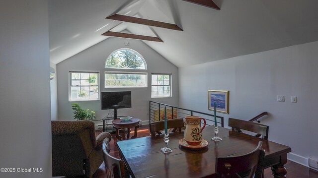 138 Church St, Saratoga Springs, Inside, NY 12866 - dining space featuring wood finished floors, baseboards, and a baseboard radiator