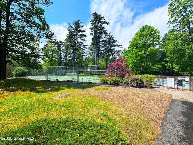 110 Juniper Hill Dr Unit 34, Bolton, NY 12814 - view of yard featuring a tennis court