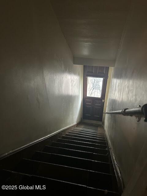 436 Lower Main St, Fort Edward, NY 12839 - stairway with wood finished floors