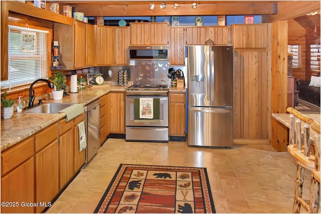 152 Sweenie Fields Rd, Schroon Lake, NY 12870 - kitchen with stainless steel appliances and a sink