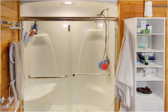 152 Sweenie Fields Rd, Schroon Lake, NY 12870 - bathroom with a shower stall