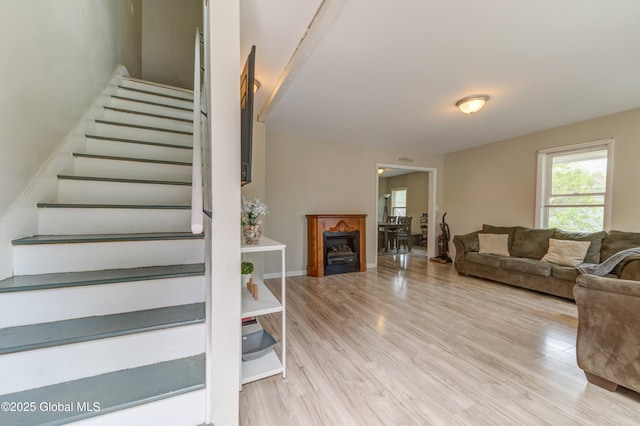 6 William St, Gloversville, NY 12078 - staircase with wood finished floors