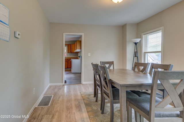 6 William St, Gloversville, NY 12078 - dining room with light wood finished floors and baseboards