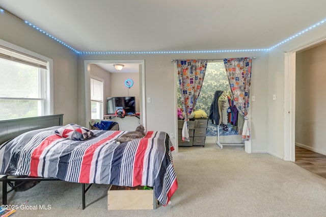 6 William St, Gloversville, NY 12078 - carpeted bedroom with baseboards
