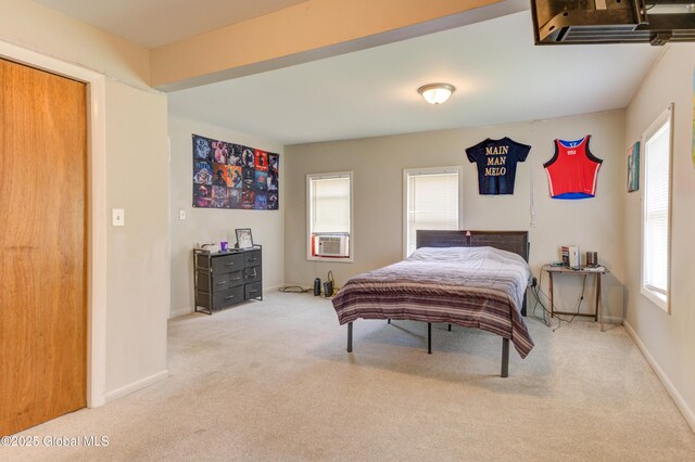 6 William St, Gloversville, NY 12078 - bedroom featuring carpet, multiple windows, and baseboards