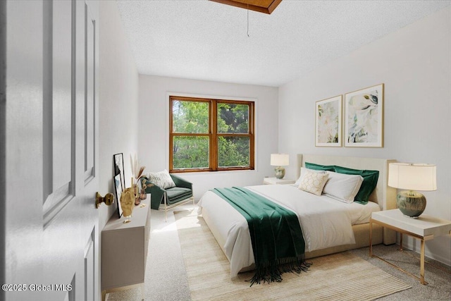 10 Tiffany Dr, Queensbury, NY 12804 - carpeted bedroom with a textured ceiling