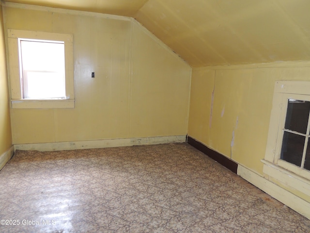 30 Prospect St, Warrensburg, NY 12885 - bonus room featuring lofted ceiling