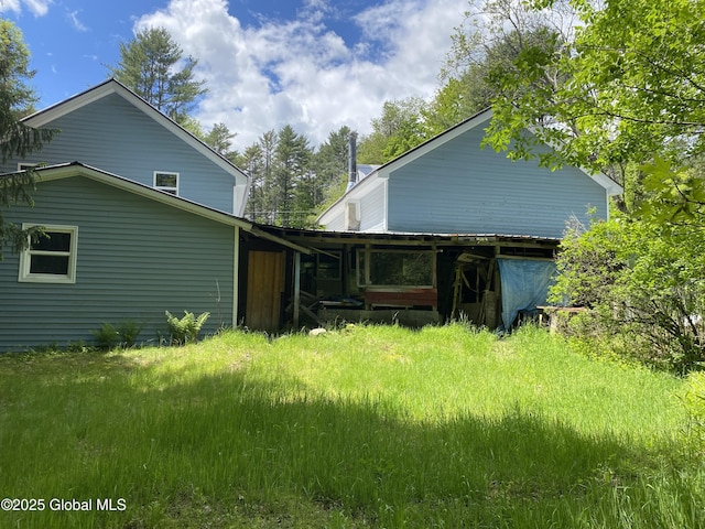 30 Prospect St, Warrensburg, NY 12885 - view of rear view of house