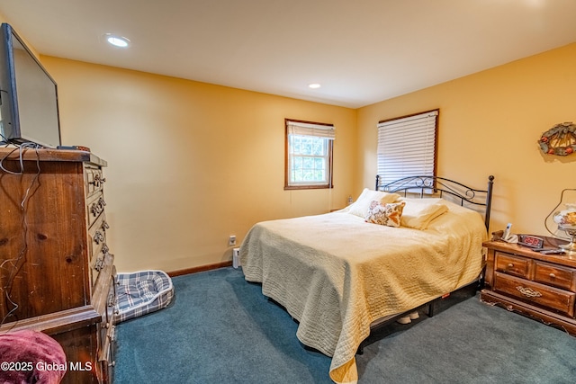 76 Mcnutt Ave, Colonie, NY 12205 - bedroom with carpet flooring, baseboards, and recessed lighting