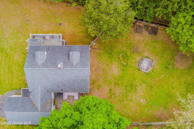 3001 Evelyn Dr, Guilderland, NY 12303 - view from above of property