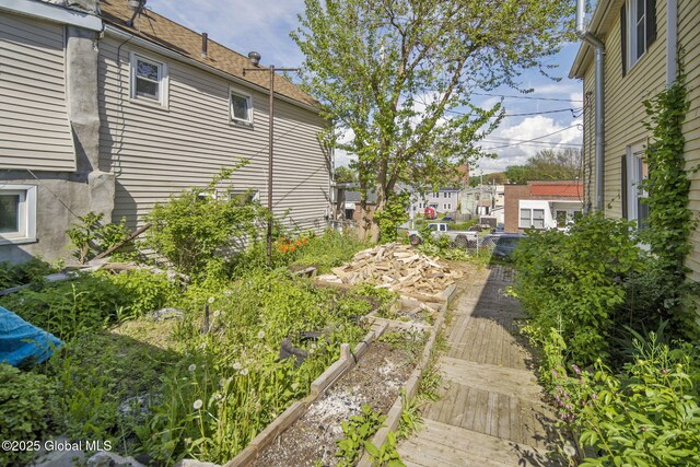 1506 5th Ave, Watervliet, NY 12189 - view of yard featuring a vegetable garden