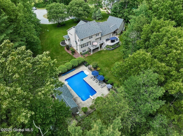 9 Meghan Ct, Wilton, NY 12866 - view of subject property featuring a pool