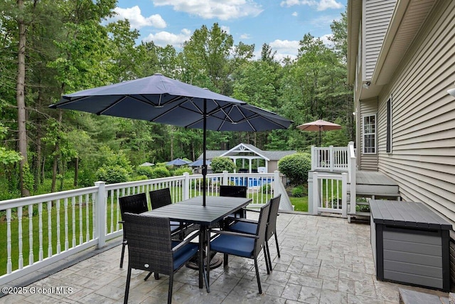 9 Meghan Ct, Wilton, NY 12866 - view of patio with outdoor dining area