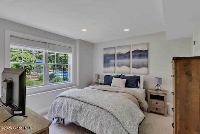 9 Meghan Ct, Wilton, NY 12866 - bedroom with light carpet, recessed lighting, and baseboards