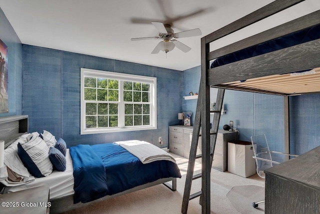9 Meghan Ct, Wilton, NY 12866 - bedroom with carpet flooring and ceiling fan