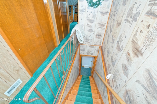 view of staircase