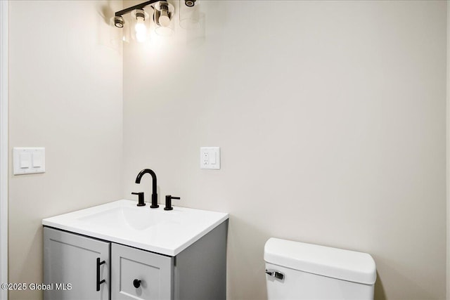 35 Feeder Dam Rd, Moreau, NY 12803 - half bath with vanity and toilet